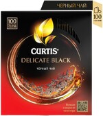 Чай черный Curtis Delicate Black, 100 пак., 200 гр., картон