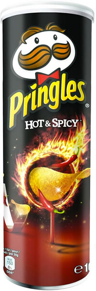Чипсы Pringles Картофельные с Острым и Пряным вкусом 130 г