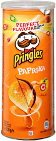 Картофельные чипсы со вкусом Паприки Pringles 130 гр