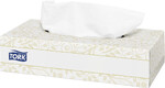 Салфетки для лица Tork Premium F1 бумажные ультрамягкие косметические 2-слойные белые 100 шт