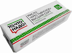 БЗМЖ Масло ТЧН! сладко-сливочное 72,5% 450г