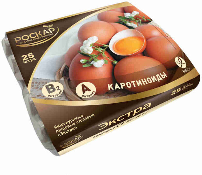 Яйца «Роскар» Экстра С1, 25 шт