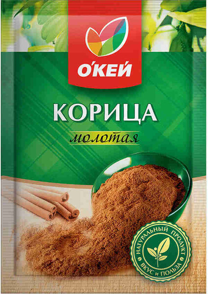Корица ОКЕЙ молотая 15г