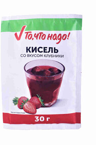 Кисель момент приг ТЧН! клубника 30г