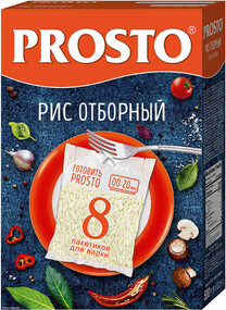 Рис Prosto Отборный длиннозерный 8*62,5г