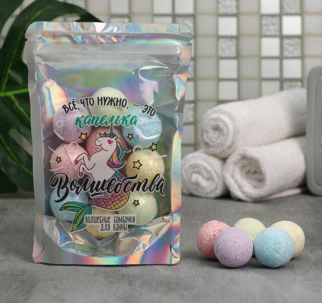 Бомбочки для ванной 