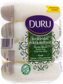 Мыло туалетное Duru pure&nature классическое 4 по 85 г