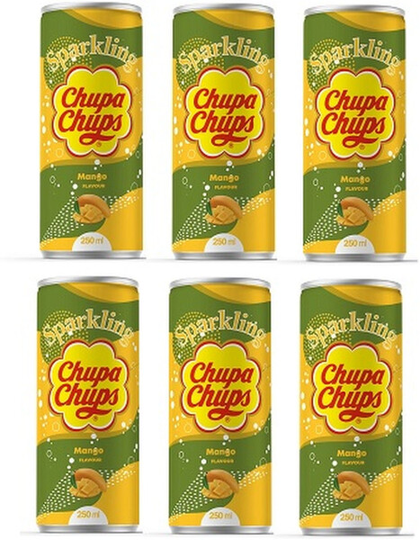 Напиток Chupa Chups безалкогольный сильногазированный Манго 0.25 л