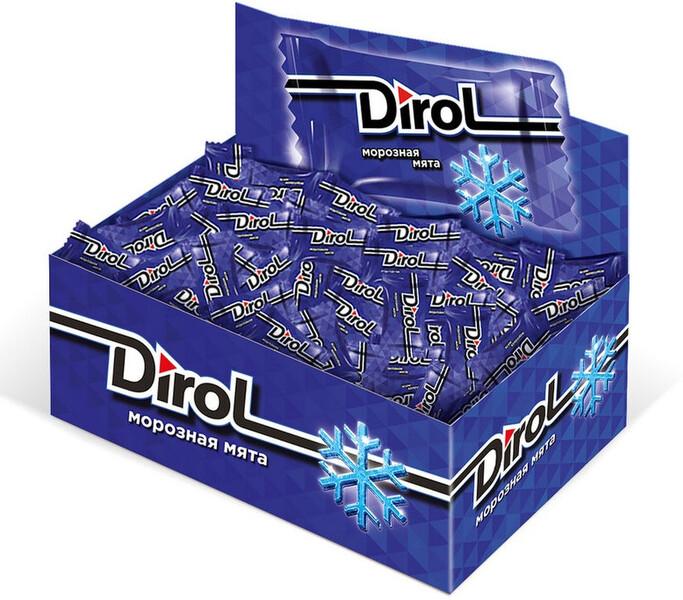 Жевательная резинка морозная Мята 272г