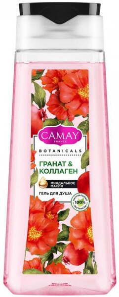 Гель для душа CAMAY Botanicals Цветы граната, 250мл Россия, 250 мл