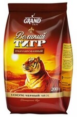 Чай Grand Великий Тигр Высокогорный цейлон черный, 200 гр., флоу-пак