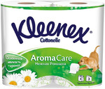 Бумага туалетная Kleenex с ароматом ромашки 3 сл 4 р Кимберли-кларк