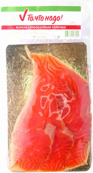Форель филе-ломтики ТЧН! с/с 120г в/у