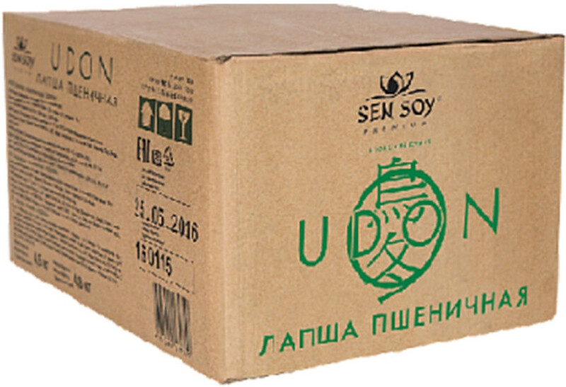 Sen Soy Premium / Лапша пшеничная UDON УДОН коробка 4,5 кг для кафе ресторанов хореки Сенсой Sensoy