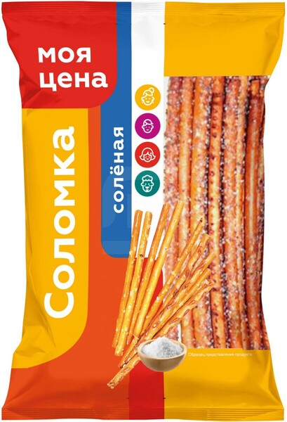 Моя цена/магнит Соломка солёная