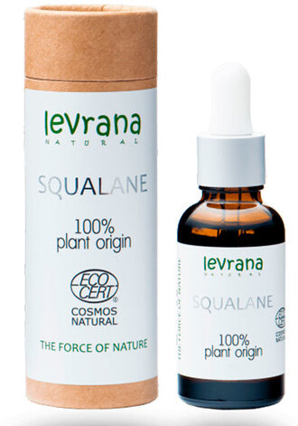 Сыворотка Levrana squalane, 100% растительный сквалан, Ecocert Cosmos Natural, 30 мл