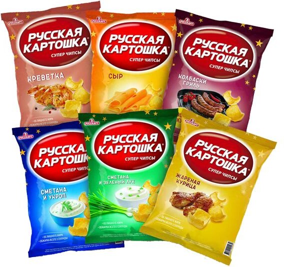 Чипсы Русская картошка 50г сыр