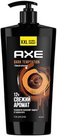 Гель для душа мужской AXE Dark Temptation свежий аромат, 700мл Россия, 700 мл