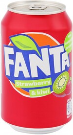 Напиток Fanta Strawberry & kiwi газированный 0.33 л