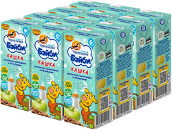 Кашка гречневая Черноголовка Бэйби молочная без варки яблоко с 6 месяцев 1.9% 200 мл