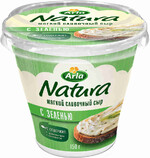 Сыр мягкий сливочный Arla Natura с зеленью 55% 0,15кг
