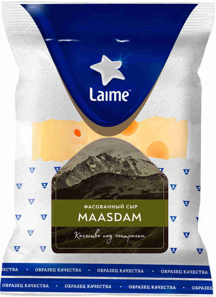 Сыр LAIME Маасдам 45% без змж