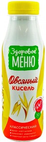 Овсяный кисель «Здоровое меню» классический, 250 мл