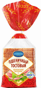Хлеб Коломенское Тостовый пшеничный 0,32кг