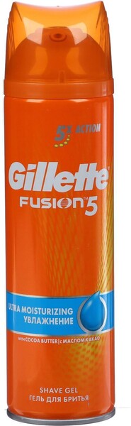 Гель для бритья GILLETTE РroGlide Увлажняющий, 200мл
