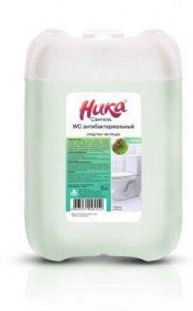 Средство для чистки сантехники антибактериальный Ника-Сангель WC, 5 л., канистра