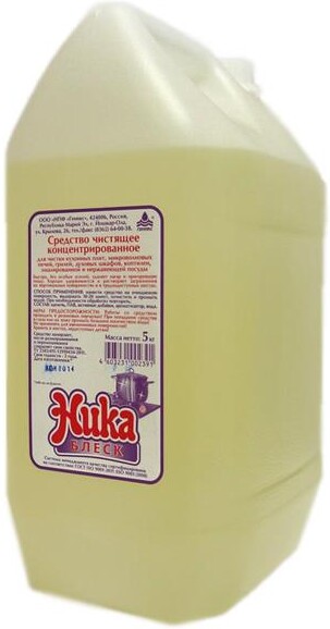 Средство для чистки кухонных плит Ника Блеск 5 кг (концентрат)