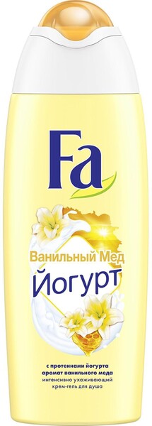 Гель для душа FA Yoghurt Ванильный мед, 250мл Россия, 250 мл