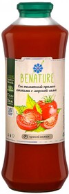 Сок томатный Benature с мякотью и солью восстановленный, 0.73л