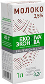 Молоко ЭКОНИВА Professional Line 3,5% без заменителя молочн...