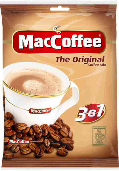 Кофейный напиток MacCoffee Original 3 в 1 растворимый 20 г 10 шт.