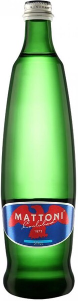 Вода минеральная Mattoni негазированная 0.75л