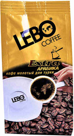 Кофе Lebo Extra 75 гр. молотый д/турки (40)