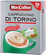 Напиток кофейный MacCoffee Cappuccino di Torino 3в1 с корицей 25,5гx5шт