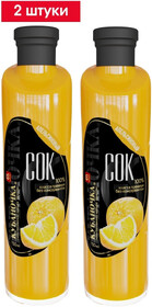 Сок Кубаночка Апельсиновый без сахара, красителей и консервантов 0,75л