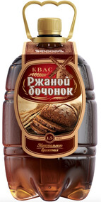 Квас Ржаной Бочонок б/а газ 1,5л пэт