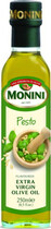 Масло оливковое Monini Pesto Extra Virgin c базиликом и кедровыми орешками, 500 мл., стекло