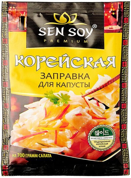 Заправка Sen Soy Premium для капусты корейская, 80 г