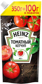 Кетчуп Heinz Томатный дюй пак 450г