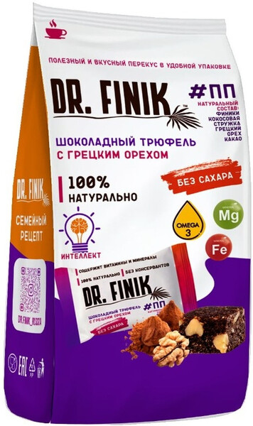 Полезные конфеты финиковые 