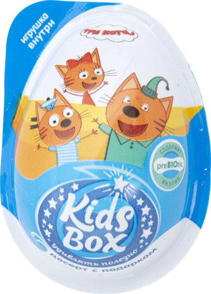 Яйцо десертное Kids Box Чебурашка, в ассортименте, 20 г