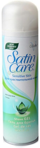 Гель для бритья Venus Satin Care для чувствительной кожи 200 мл