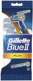 Бритва Gillette Blue II Plus одноразовая 5шт