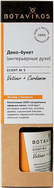 Деко-букет (Интерьерные духи) Botavikos Ветивер-кардамон, 0.10л