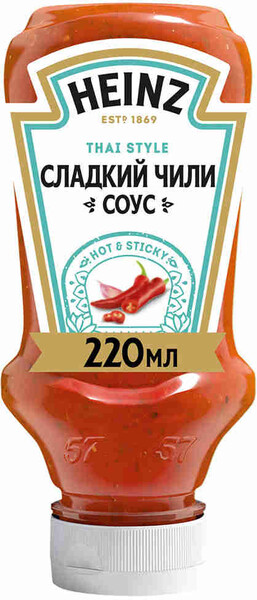 Соус Heinz Сладкий чили   260г top-down Польша