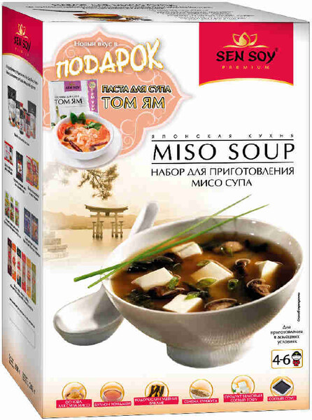 Набор д/мисо-супа Sen Soy Premium 160г